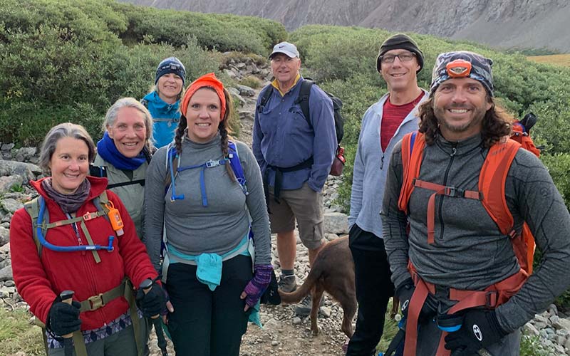 Cancer to 14k Grays Peak hikers