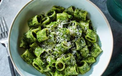 Kale Sauce with Pasta or Zoodles